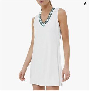 NWOT Tennis dress V neck pickleball golf vacation Size L